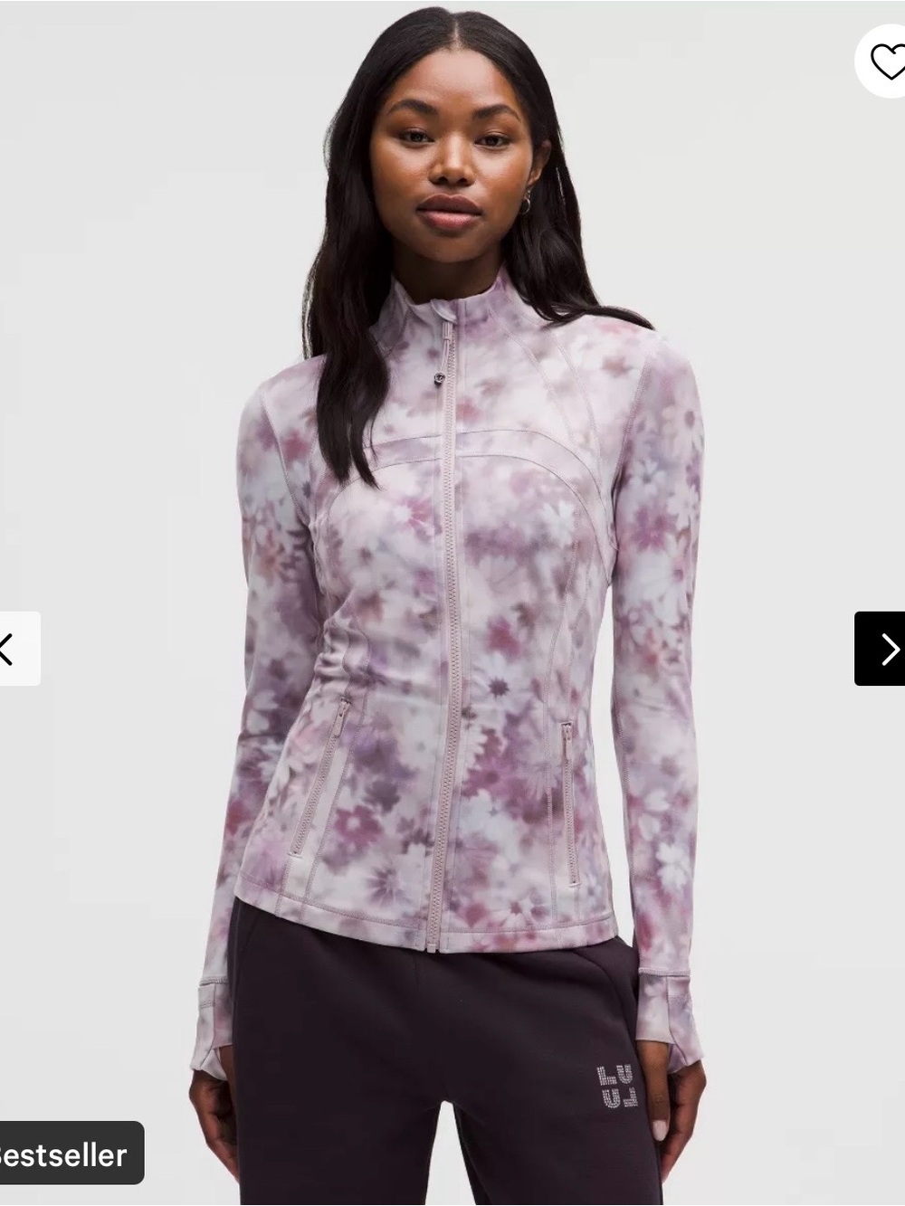 Lululemon Define Jacket - Lavender Tye-Dye - Picture 2 of 7